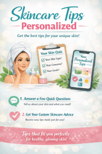 skincare tips personalized
